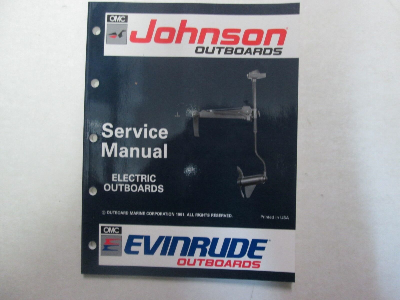 1992 Johnson Evinrude Electric Outboards Service Repair Shop Manual 5081... - $4.99