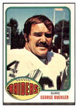 1976 Topps George Buehler Oakland Raiders RC Football Card - Rookie Year Collect - £2.38 GBP
