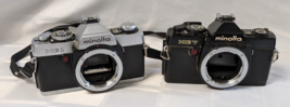 Minolta XG1 And Minolta XG7 Slr Camera Lot Of 2 For Parts Or Repair Vintage - £18.77 GBP