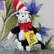 Dr. Seuss Baby Cat in the Hat 2002 Vintage NOS 12&quot; Fuzzy Plush Manhattan Toy - £9.01 GBP