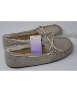 Stars Above Women&#39;s Chaia Soft Faux Fur Moccasin Slippers Off-White Size... - €8,57 EUR