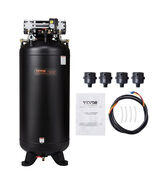 VEVOR 80 Gallon Air Compressor, 6.5HP 15.5SCFM@90 PSI, 145PSI Oil Free - $4,224.25