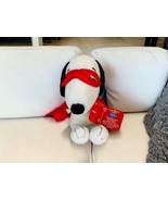 Snoopy Masked  Marvel Cos Play Mask Cape Peanuts Plush Stuffed Animal  8... - $22.27 CAD