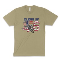 Cleanup On Aisle 46 Biden Biking T-Shirt - $25.00