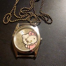 1975 Sanrio Hello Kitty watch on a chain~new battery - $32.67