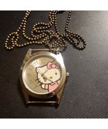 1975 Sanrio Hello Kitty watch on a chain~new battery - €28,37 EUR