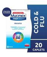 Mucinex Fast Max Cold And Flu 20 Caplets ~ Exp 2027+ - $16.23 CAD