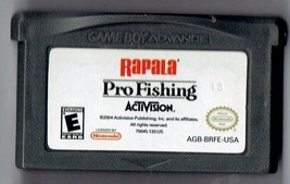 Nintendo Gameboy Advance Rapala Pro Fishing Video Game Cart Only - £15.11 GBP