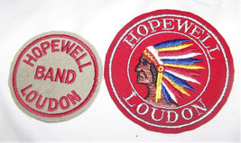 Lot 2 Vintage Bascom Ohio Hopewell Loudon High School Embroidered Patch Unused - £13.44 GBP