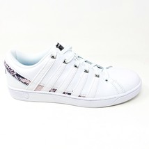 K-Swiss Ramli Court White Pink Snake Womens Size 11 Sneakers 96999 186 - £40.05 GBP