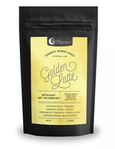 NUTRAORGANICS Nutra Organics Golden Latte 90g 30 Servings Coconut Milk Turmeric - £23.52 GBP