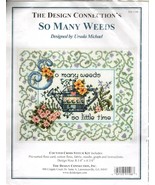 The Design Connectionn - So Many Weeds - Counted Cross Stitch Kit - £9.91 GBP