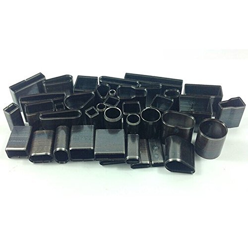 Bluemoona - 39 Shape Leather Craft DIY Tool Style Hole Hollow Cut Punch Set Hand