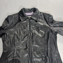 Wilson's Leather Pelle Studio RN#69426 Black Men's Jacket Full Zip Size Large image 9