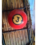 Brunswick Centennial #3 Pool Billiard Pocket Ball Replacement Vtg - $374.94 MXN