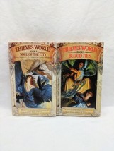 Lot Of (2) Thieves World Books 8 And 9 Soul Of The City Blood Ties - £23.32 GBP