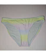 American Eagle Aerie Full Coverage Silky Bikini Bottom MEDIUM Blue Ombre - $30.51 CAD