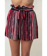 White Birch Full Size High Waisted Striped Shorts - $44.86 CAD