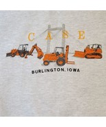 Vintage Case Burlington IA Construction Equipment VehicleCrewneck Sweats... - $48.21