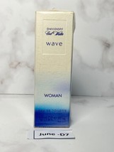 Rare Sealed Davidoff Wave Cool water 30 ml 1 oz Eau de Toilette EDT - JUNE-D7 - £13.58 GBP