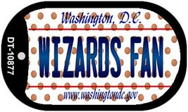 Wizards Fan Washington DC Novelty Metal Dog Tag Necklace DT-10877 - £12.55 GBP
