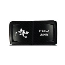 CH4X4 Marine Rocker Switch V2 Fishing Lights Symbol - Horizontal - Amber - £12.38 GBP