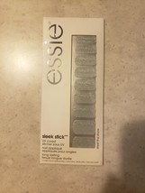 Essie Sleek Stick UV Cured Nail Applique Sticker Steel The Show 010 New - $7.41