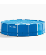 Intex 15&#39; x 48&#39; Metal Frame Above Ground Pool Set - $439.00