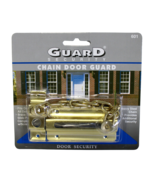 Guard Security Heavy Steel Chain Brass Plated Chain Door Guard Ships Free - $130.76 MXN