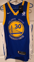 Steph Curry Golden Warriors Stitched Jersey 2013 Nike Sz S 44 NWT - £55.43 GBP