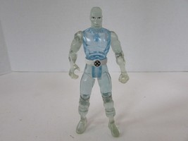 1992 Marvel Toy Biz Iceman Uncanny X-Men Clear Blue Toy Figure - $4.90