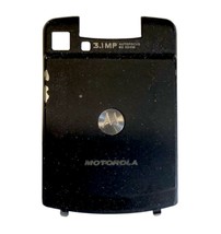 Genuine Motorola Stature i9 Extended Battery Cover Door Black Cell Phone Back - $4.65