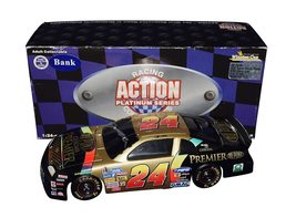 Autographed 1997 Jeff Gordon #24 Du Pont Racing Chroma Premier (Black Window Bank - £194.69 GBP