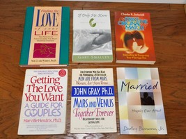 Self Help Growth Love Marriage Relationship LOT 6 Book John Gray ++++ LOOK! - £12.95 GBP