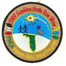 1989 Sunshine State Pow Wow YMCA Parent Child Indian Programs Patch Florida - £6.91 GBP