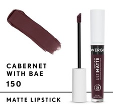 COVERGIRL Outlast UltiMatte One Step Liquid Lip Color #150 Cabernet With... - $93.10 MXN