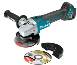 Makita XAG04Z 18V LXT Lithium-Ion Brushless Cordless 4-1/2” / 5&quot; Grinder Tool - £103.50 GBP