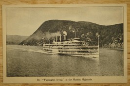 Vintage Ship Postcard Steamer Washington Irving Hudson Highlands - £10.19 GBP