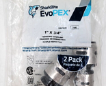 SharkBite EvoPEX 2-Pack 1-in x 3/4-in Push to Connect Reducing Coupling ... - $9.99