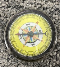 Brass Noctilucent Pocket Compass Hiking Camping Watch Style Retro - £4.97 GBP