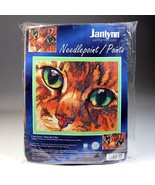 Janlynn Cats Eyes Needlepoint Kit #0023-0321 12&quot; x 14&quot; Picture or Pillow - $48.79 CAD