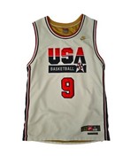 Nike Michael Jordan 1992 Dream Team USA Basketball White Authentic Jerse... - $190.00