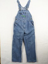 Key Imperial Aristocrat Overalls Bib Mens Jeans Size 34x29 Cotton Blue - $49.68