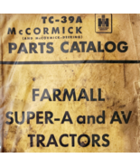 1950s International Harvester Tractor Parts Catalog Farmall Super-A TC-3... - €43,11 EUR