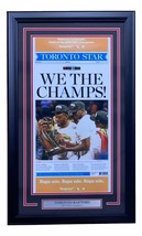 Toronto Raptors Framed 2019 NBA Champions Toronto Star Newspaper Cover Photo - $106.68
