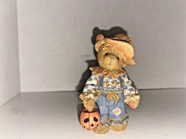 Cherished Teddies Tom &quot;Your Smile Is A Treat&quot; Figurine No Box U8 - £15.92 GBP
