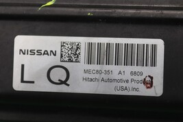 Nissan ECU ECM PCM Engine Computer Control Module MEC80-351 image 4