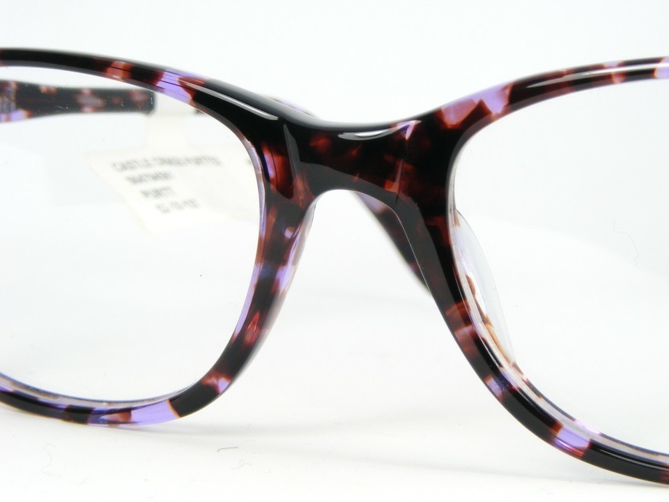 W/ TAG 7 For All Mankind CASTLE CRAGS PURTT PURPLE TORTOISE EYEGLASSES 52-18-137 Item image 5
