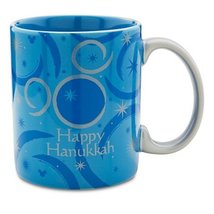 Disney Limited Edition Mickey Mouse Hanukkah Coffee Mug - £35.02 GBP