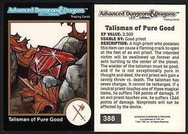 1991 TSR AD&amp;D Gold Border Fantasy Art RPG Card 388 Dungeons &amp; Dragons Magic Item - £5.44 GBP